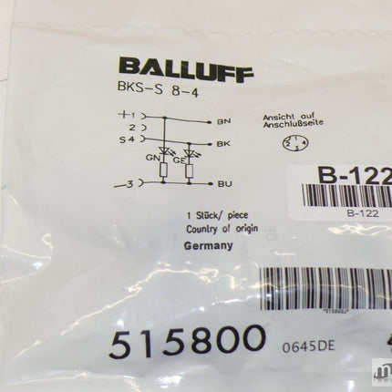 NEU/OVP Balluff BKS-S 8-4  515800