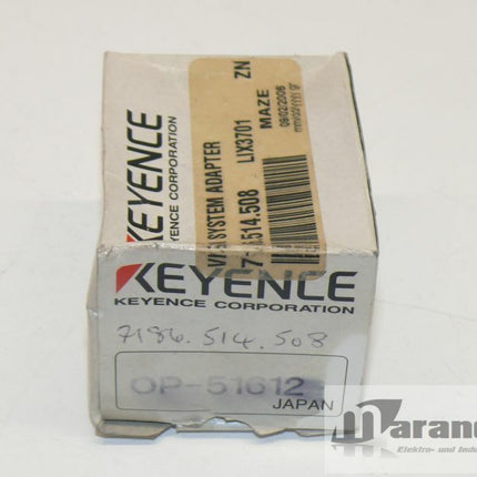 NEU-OVP Keyence OP-51612 / 7186.514.508