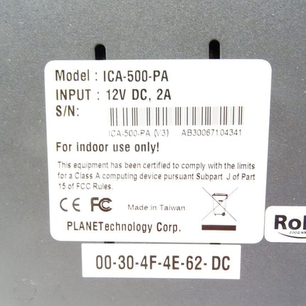 Planet ICA-500-PA / CCD PT Internet Camera / Neu