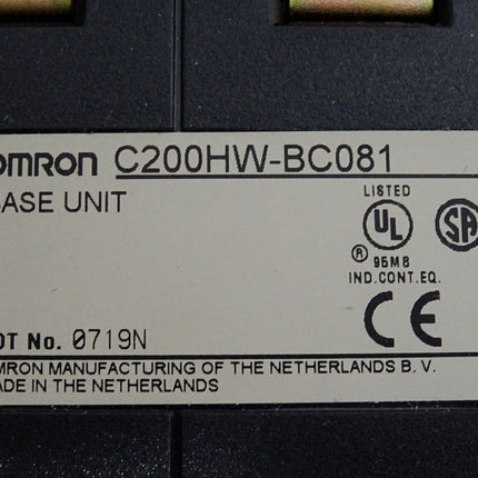 Omron C200HW-BC081 Base unit / Neu OVP