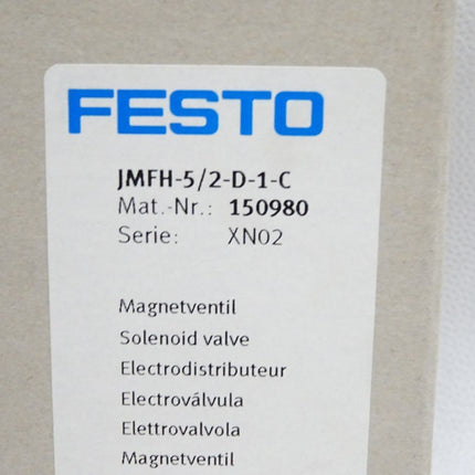 Festo 150980 JMFH-5/2-D-1-C Magnetventil / Neu OVP