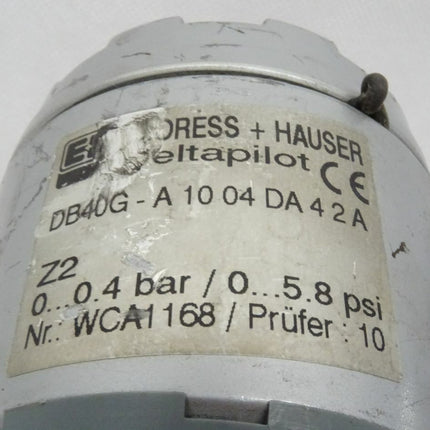 Endress + Hauser Deltapilot DB40G // DB40G-A1004DA42A