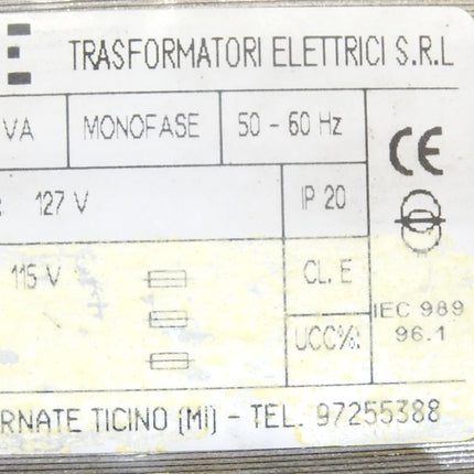 TE Trafo Monophase 300VA 127V/115V / Ingersoll Rand 22010433 24SPI599