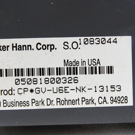 Parker Gemini Servo CP*GV-U6E-NK-13153