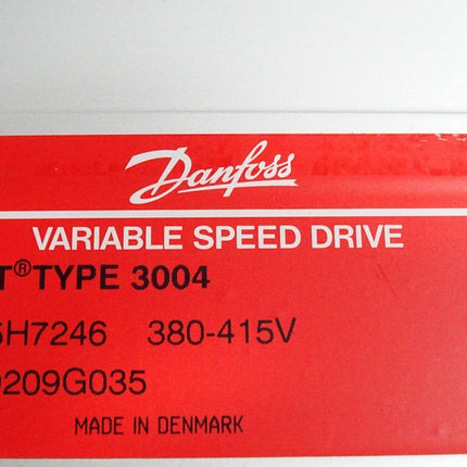 Danfoss Variable Speed Drive VLT Type 3004 175H7246 2.2kW / Neuwertig