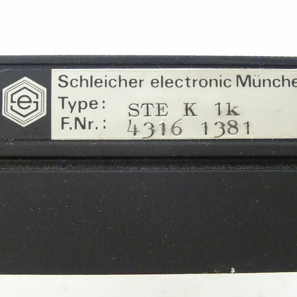 Schleicher STE K-1k Einsteckkarte 4316 1381 Promodul neu-OVP