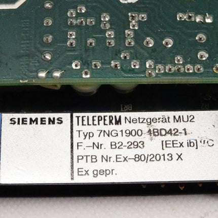 Siemens 7NG1900-1BD42-1 Teleperm Netzgerät MU2 7NG1 900-1BD42-1 in OVP