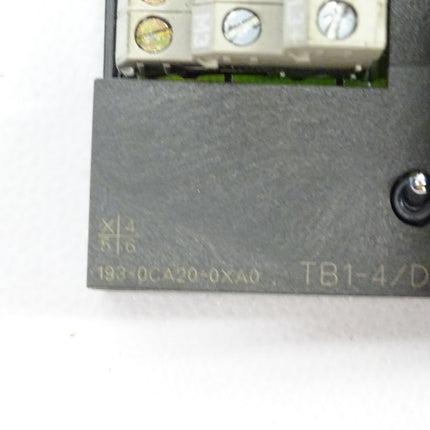 Siemens 6ES7131-0BH00-0XB0 + 6ES7193-0CA10-0XA0 Terminalblock