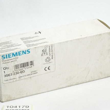 Siemens 3SE3230-6G Positionsschalter / Neu OVP