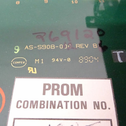 Gould PCB S908-000 REV B1 / AS-S908-000 REV B I Remote I/O Processor