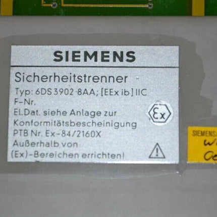 Siemens FM 100 / 6DS3902-8AA / Sicherheitstrenner f. Feldmultiplexer FM100