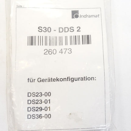 Indramat S30-DDS2 / 260473 / für gerätekonfiguration DS23-00 DS23-01 DS29-01 DS36-00 / Neu OVP