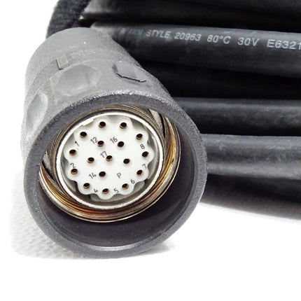 Heidenhain Kabel 309778-10 Stecker M23 Buchse 17-polig für EnDat01 EnDat02 SSI / Neuwertig