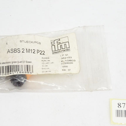 Ifm Electronic ASBS 2 M12 P22 / neu OVP