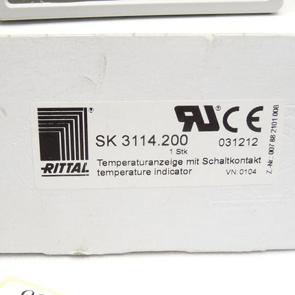 Rittal SK3114.200 Schaltschrankheizungs-Thermostat / Neu OVP