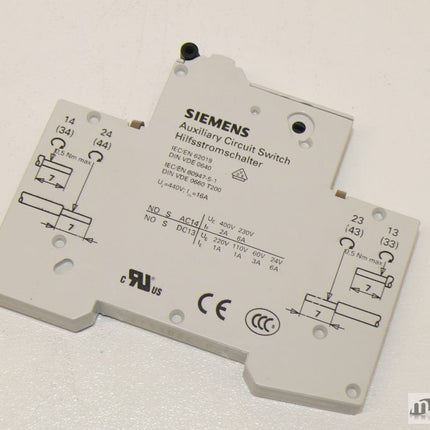 NEU OVP: Siemens IS Hilfsstromschalter 2S. für LS 5ST3011 / 5ST3 011