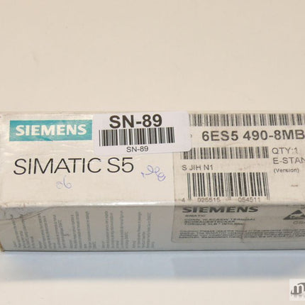 Neu-OVP Siemens Simatic S5 6ES5 490-8MB11 / 6ES5490-8MB11 Schraubstecker