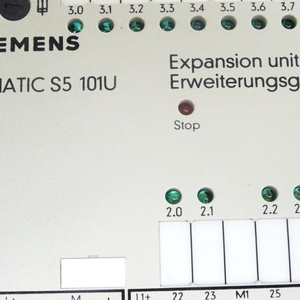 Siemens Simatic S5-101U / Expansion Unit / 6ES5101-8UC31