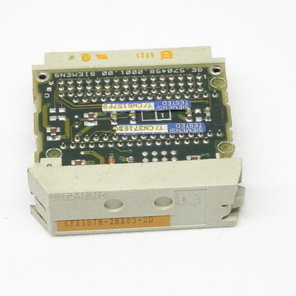 Siemens 6FX1878-2BX03-2D Speichermodul 6FX1 878-2BX03-2D