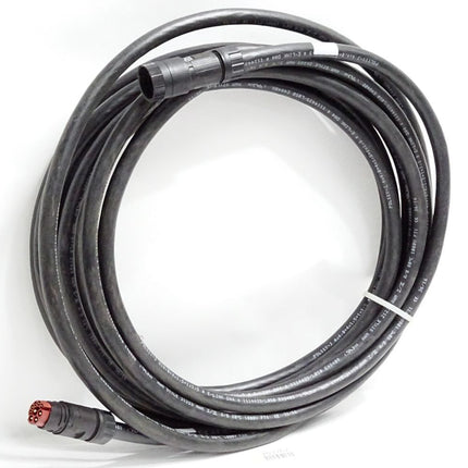 LQ Group X-TEC 23 Leistungsstecker mit Kabel 3+PE+5 Kunststoff gerade 1116874-01000 ca 10m / Unbenutzt