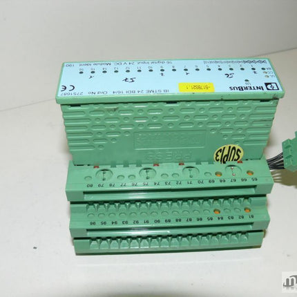 Phoenix Contact IB STME 24 BDI 16/4 / 2751687 I/O Interbus Module + 2722001//