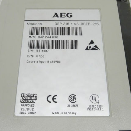 AEG Modicon DEP 216 / AS-BDEP-216