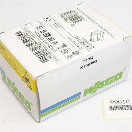 Wago 750-352 Feldbuskoppler Ethernet / Neu OVP versiegelt