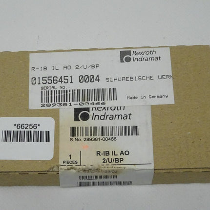 Bosch Rexroth Indramat R-IB IL AO 2/U/BP Inline Funktionsklemme 289381 NEU-versiegelt