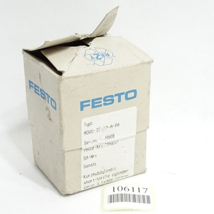 Festo 156617 ADVU-32-10-A-P-A Kompaktzylinder / Neu OVP