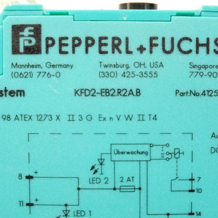 Pepperl+Fuchs K-System 41255 KFD2-EB2.R2A.B