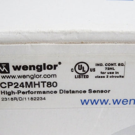 Wenglor CP24MHT80 Laserdistanzsensor Triangulation / Neu OVP