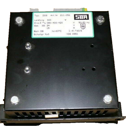 SBA DGS 211 - 0056 360 / 24V / Trafo