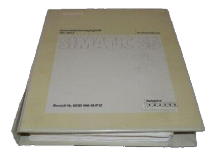 Siemens 6ES5998-0UF12 / 6ES5 998-0UF12 Benutzerhandbuch / Handbuch