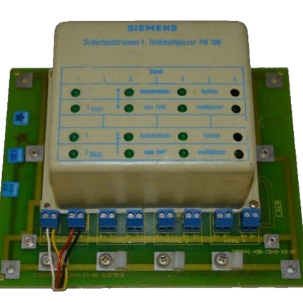 Siemens FM 100 / 6DS3902-8AA / Sicherheitstrenner f. Feldmultiplexer FM100