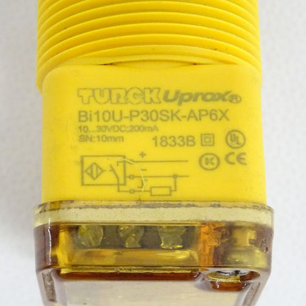 TURCK Uprox® Bi10U-P30SK-AP6X 10...30 VDC 200 mA SN: 10mm  Induktiver Sensor