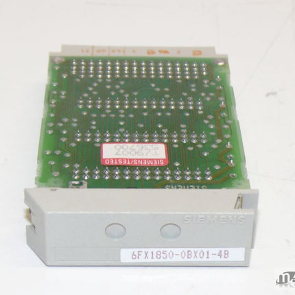 Siemens Sinumerik 6FX1850-0BX01-4B  E:A  Modul  6FX1 850-0BX01-4B