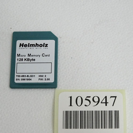 Helmholz MMC Micro Memory Card 128KB 700-953-8LG31