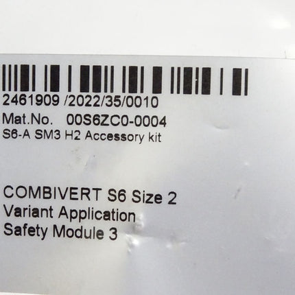 KEB Combivert S6 Size 2 Variant Application Safety Module 3 00S6ZC0-0004 S6-A SM3 H2 Zubehör / Neu OVP