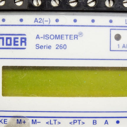 Bender A-Isometer Serie 260 IRDH265-4 Isolationsüberwachungsgerät