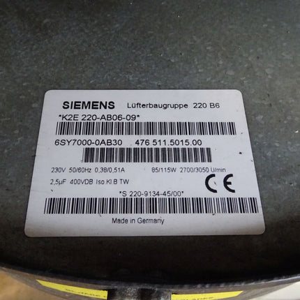 Siemens Frequenzumrichter / 6SE7 028-0FF60-Z AC Drive Simovert VC 6SE7028-0FF60-Z