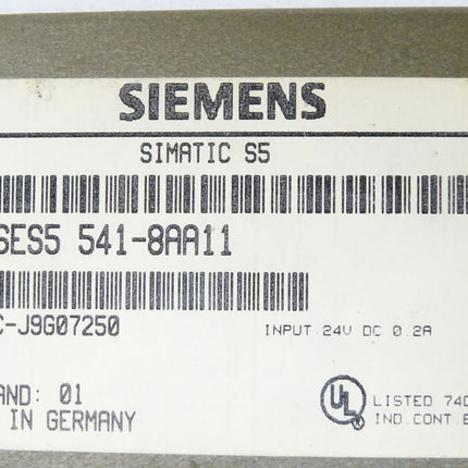 Siemens CP541 6ES5541-8AA11 6ES5 541-8AA11