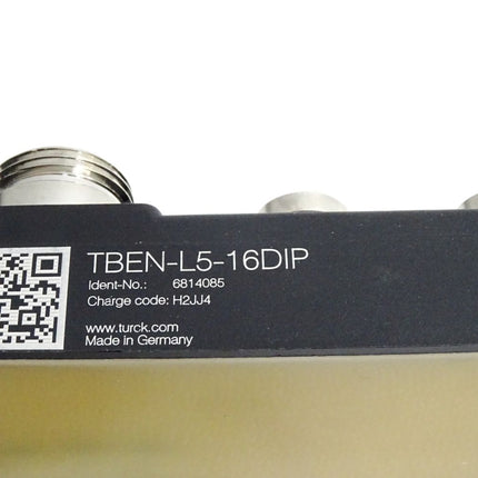 Turck TBEN-L5-16DIP 6814085 Compact Multiprotocol I/O Module for Ethernet / Neuwertig