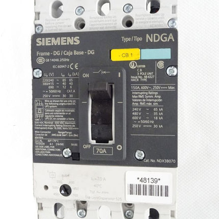 Siemens 3VL2107-1KN30-0AA0 Leistungsschutzschalter 3VL2115-3RR30-0AA0