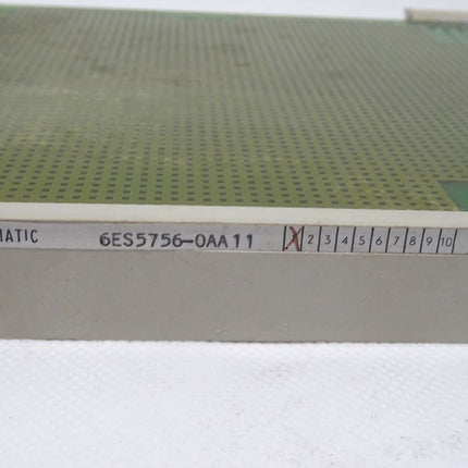 Siemens 6ES5756-0AA11 Simatic S5 6ES5 756-0AA11 E:01