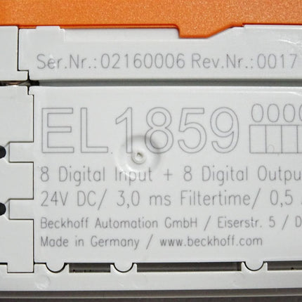 Beckhoff EL1859 digitale EtherCAT-Klemme