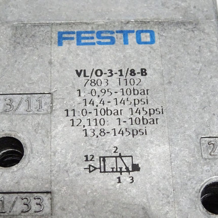 Festo 7803 Pneumatikventil VL/O-3-1/8-B