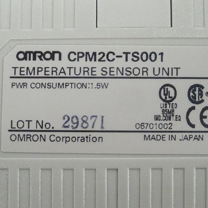 Omron CPM2C-TS001 Temperatur Sensoreinheit 1,5W