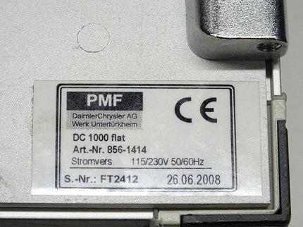 PMF DC1000 flat / 856-1414