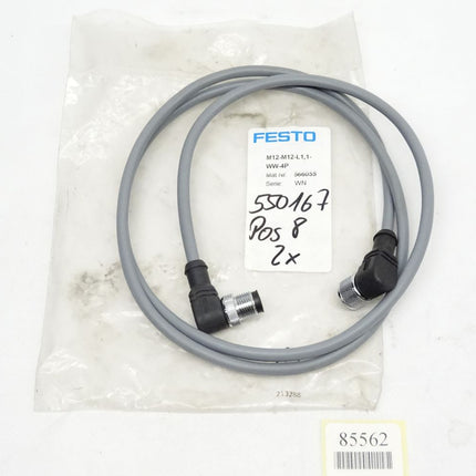 Festo 566055 / M12-M12-L1,1-WW-4P