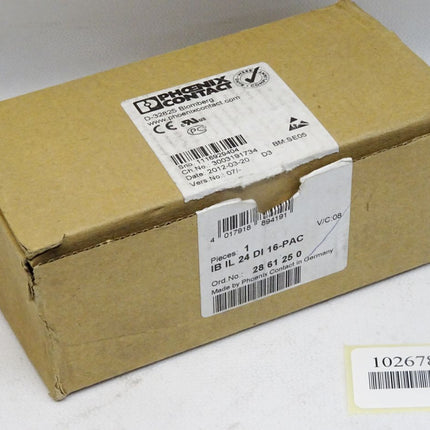 Phoenix Contact 2861250 IB IL 24 DI 16-PAC Digitalmodul / Neu OVP